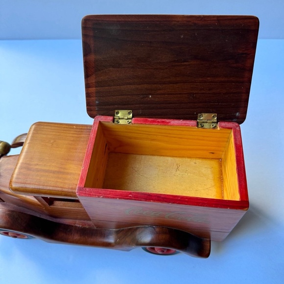 Vintage Rare Coca Cola Wooden Delivery Truck - Picture 3 of 7